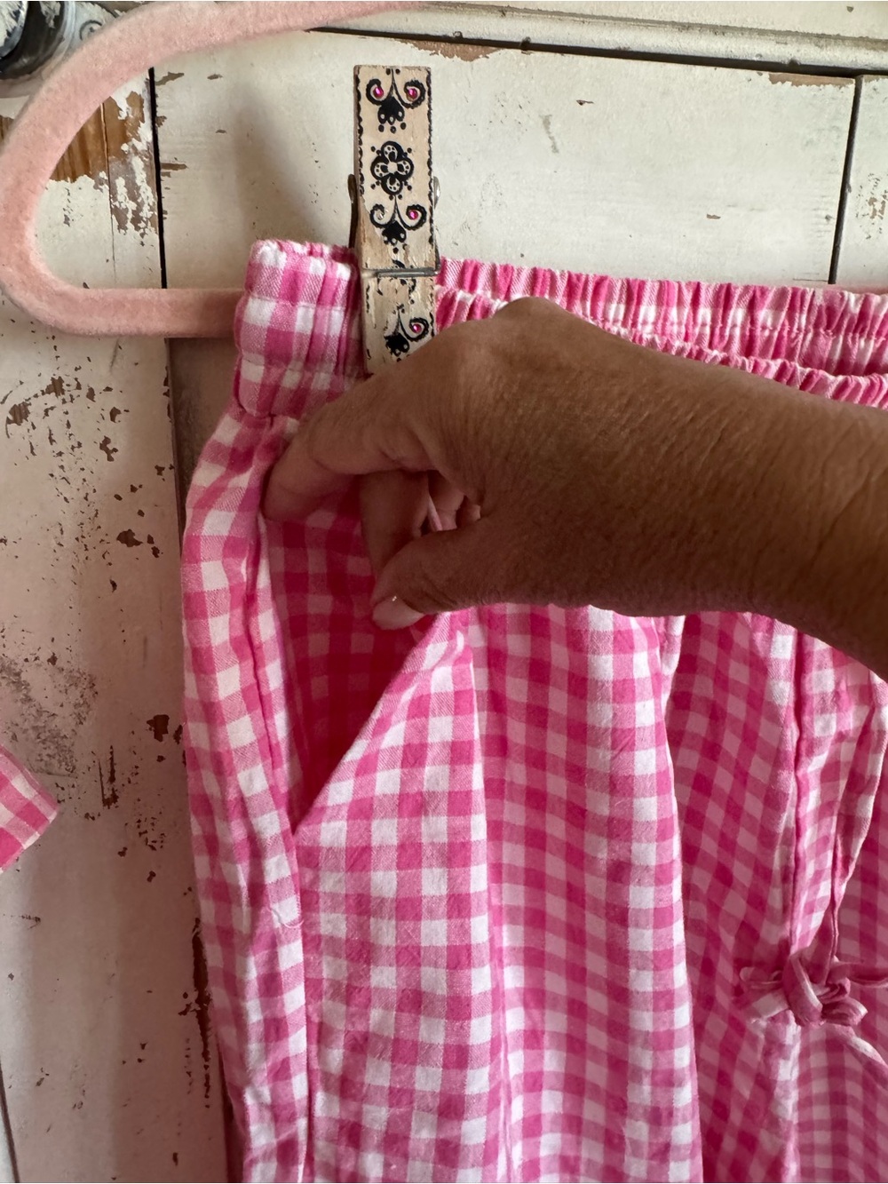 Pink Gingham Set - Picture 3 of 7